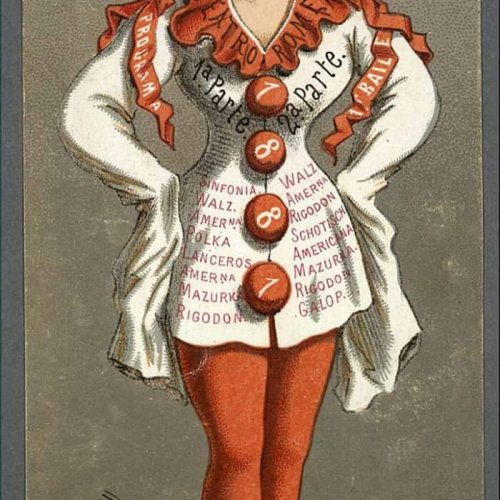 CARTELL BALLS DE MASCARES 1881